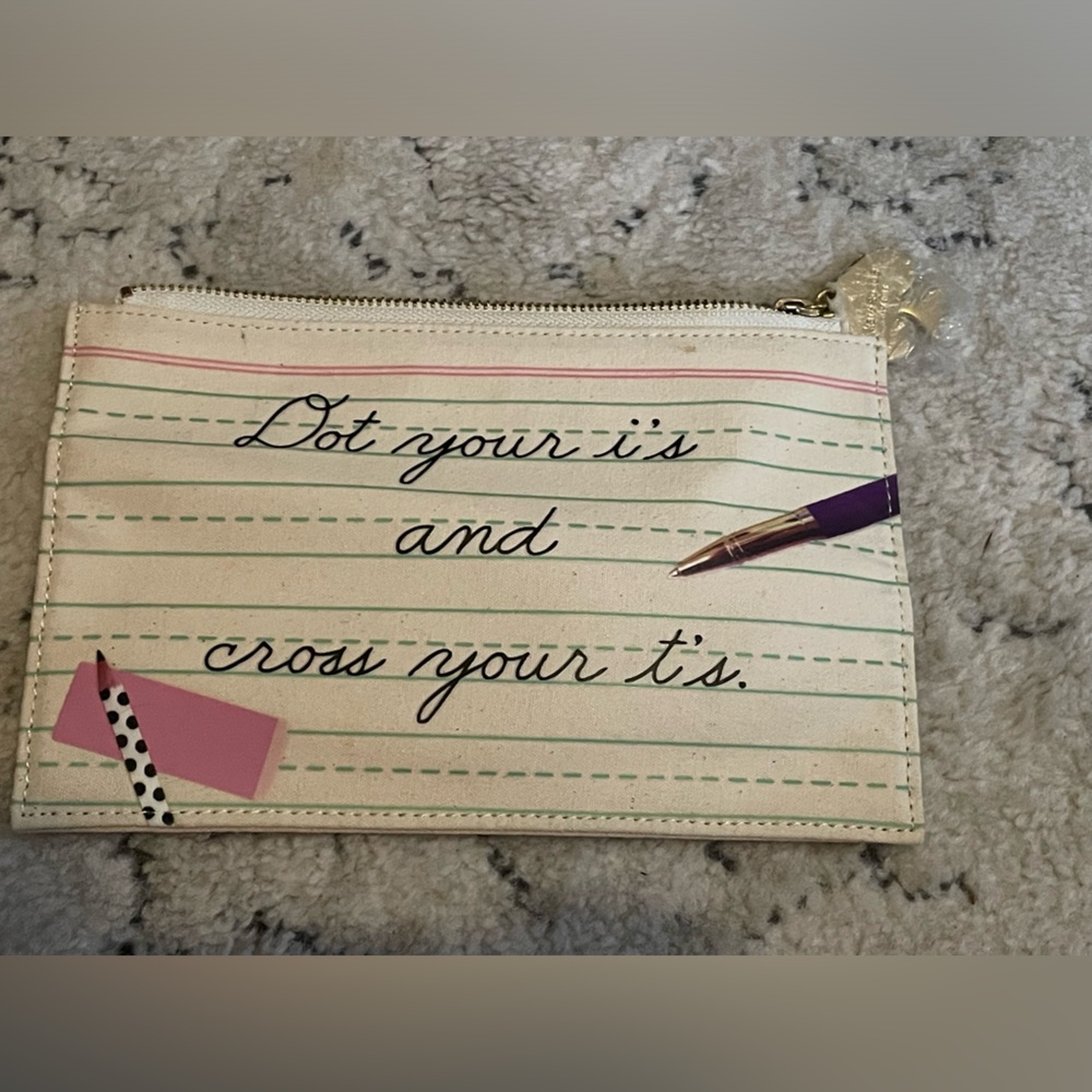 Kate Spade pencil pouch